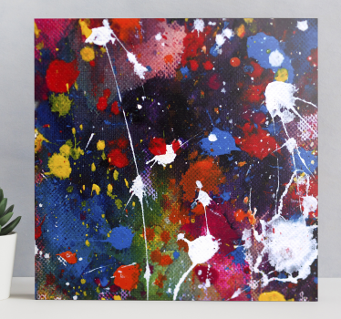 Quadro Decorativo de arte Tinta acrílica - TenStickers