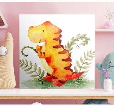 Quadro Decorativo dinossauro Orgulhoso - TenStickers