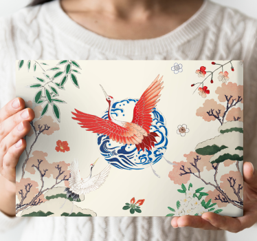 Quadro Decorativo vintage Chinoiserie - TenStickers