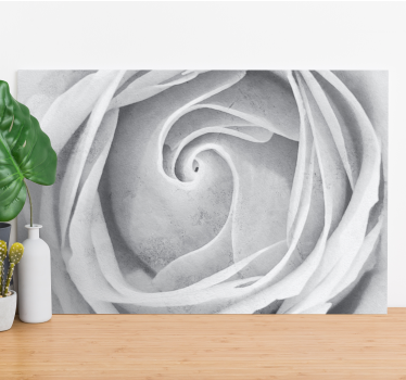 Quadro em 3D Rosa de mármore de efeito 3d - TenStickers