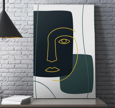 Quadro escritório Escritório abstrato - TenStickers
