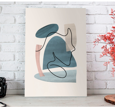 Quadro escritório Litografia elegante - TenStickers