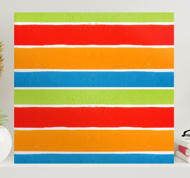 Quadro para sala Pinceladas coloridas - TenStickers