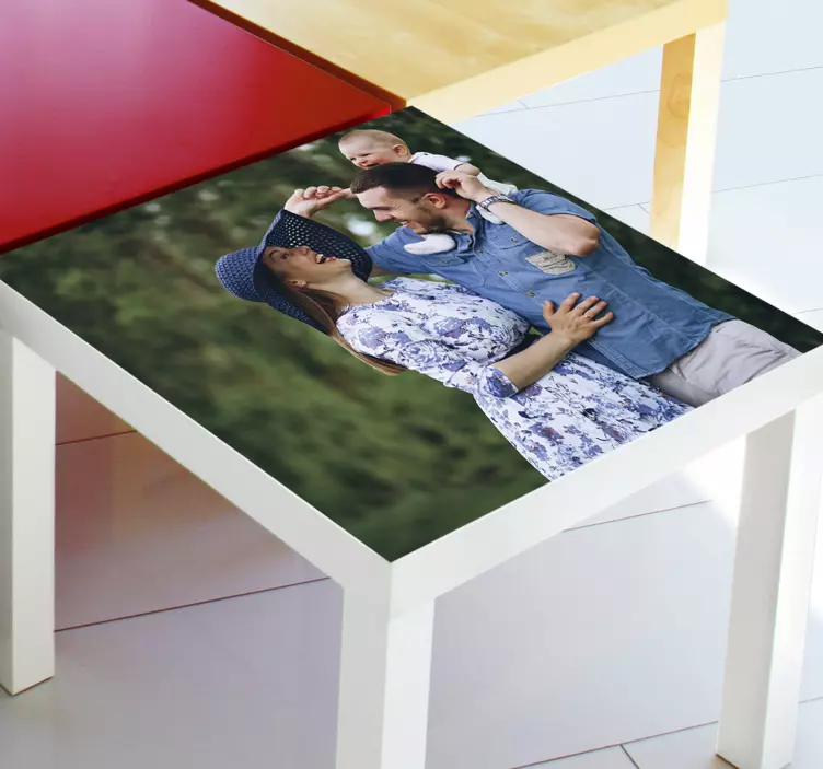 Vinil para mesa foto personalizada - TenStickers