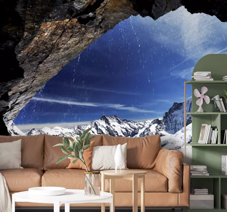 Mural de parede para a montanha - TenStickers