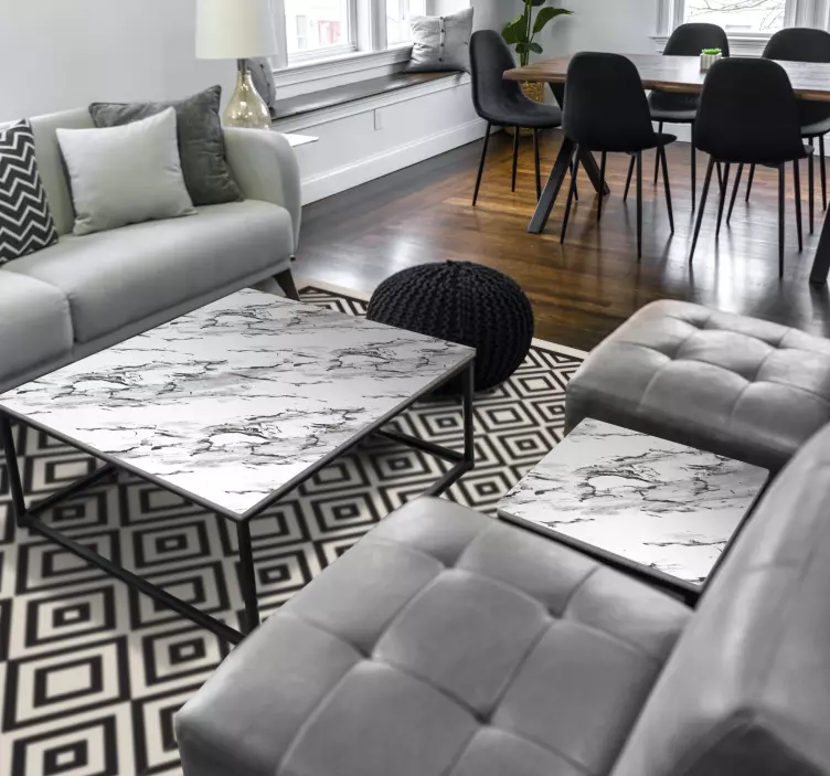 Autocolante animal superfície de mármore sofisticada - TenStickers