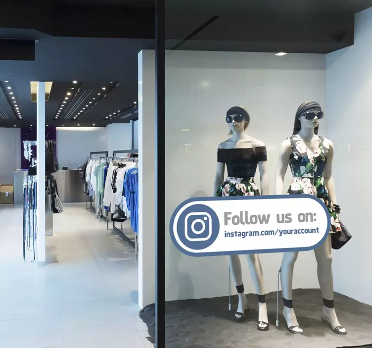 Vinil decorativo Instagram - TenStickers