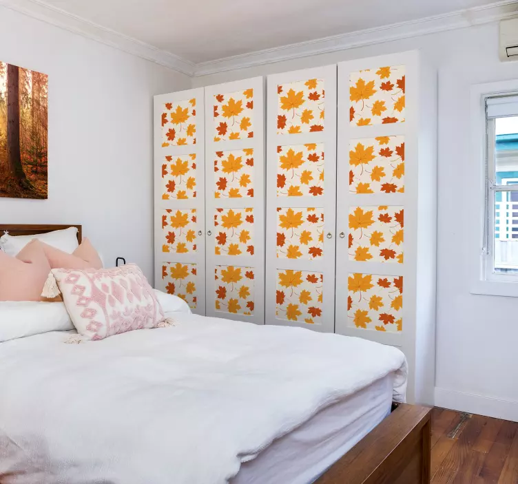 Autocolantes para móveis Folhas de outono - TenStickers