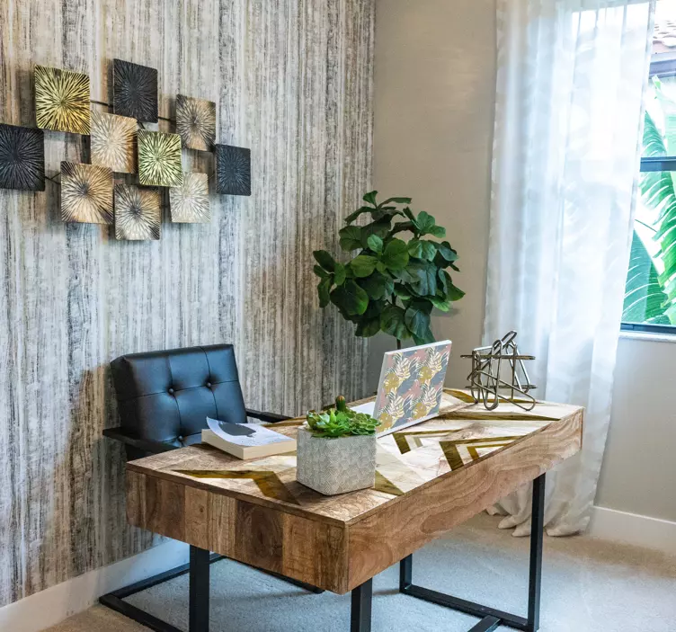 Autocolante para laptop padrões de folhas botânicas - TenStickers