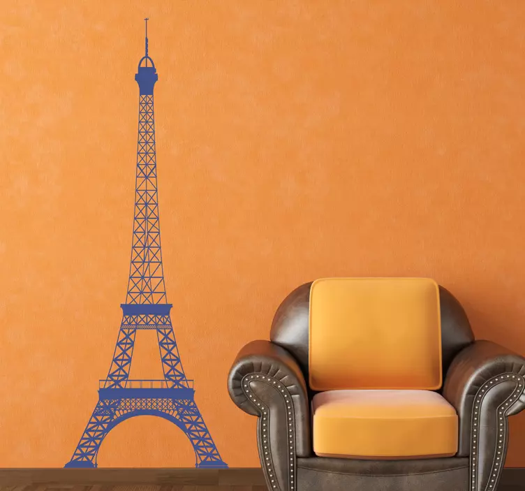 Vinil decorativo Torre Eiffel em Paris - TenStickers