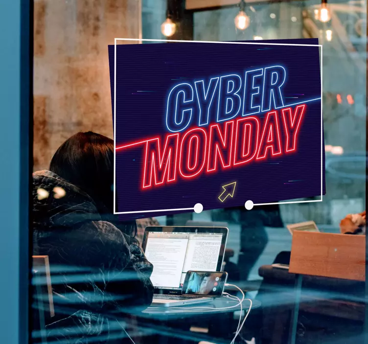 Autocolante para  Cyber monday - TenStickers