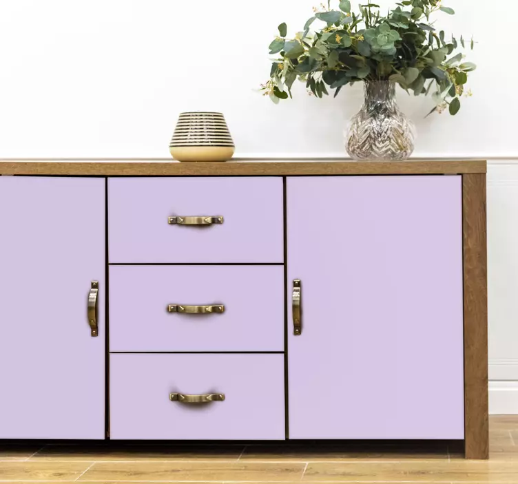 Autocolante de cores lisas digital lavender - TenStickers