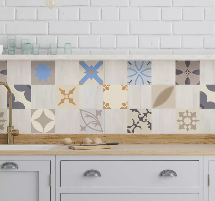 Adesivo para azulejo de cozinha - TenStickers
