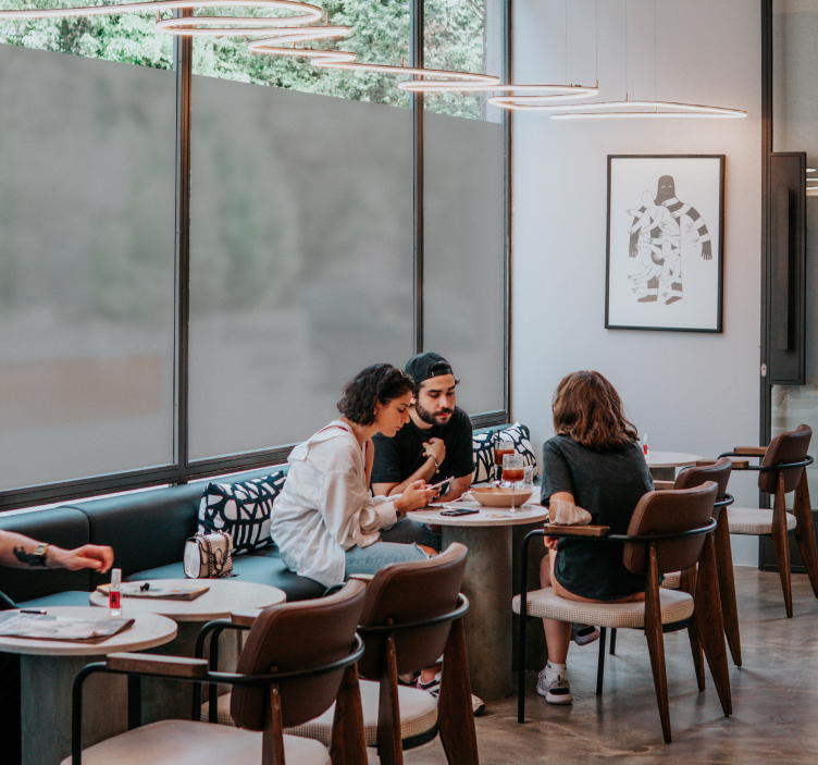 Autocolante para vidros translúcido - TenStickers