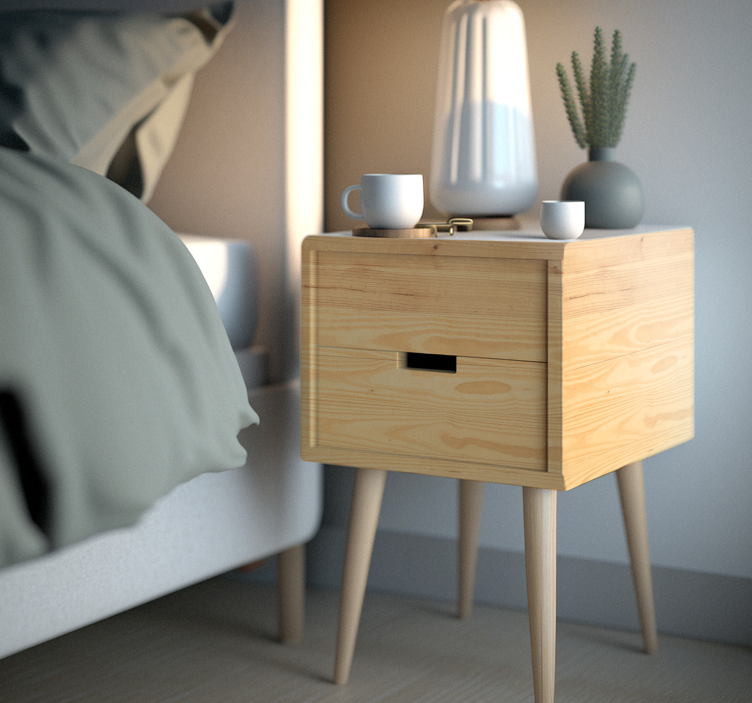 Autocolante para móveis madeira Clara - TenStickers