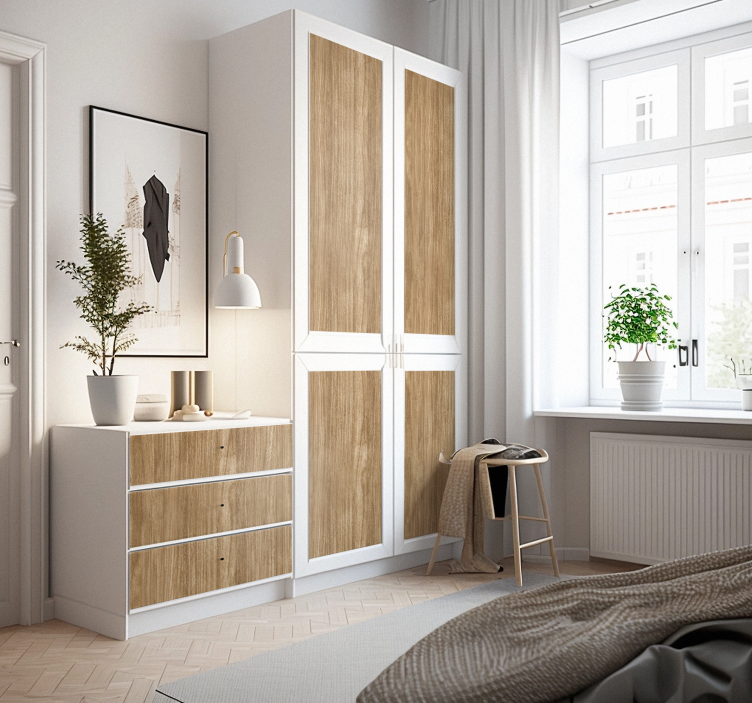 Autocolante para móveis madeira de veado - TenStickers