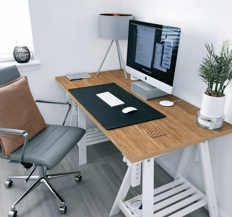 Autocolante para móveis madeira de veado - TenStickers