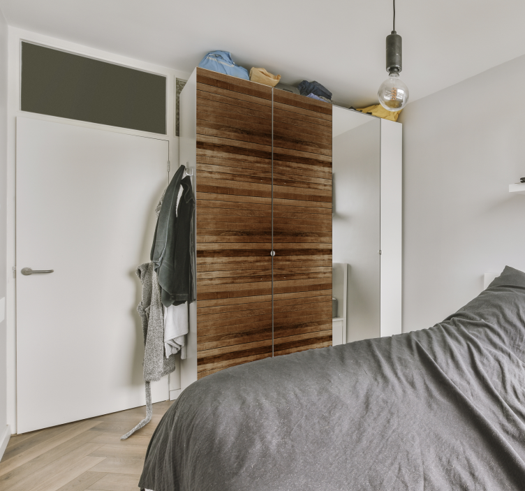 Autocolante para móveis listões de madeira - TenStickers