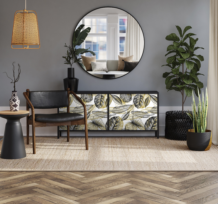 Autocolante móveis plantas tropicais elegantes - TenStickers