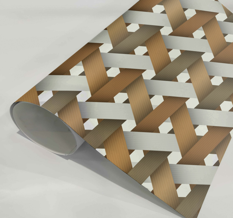 Sticker para móveis madeira Branca Escandinava - TenStickers