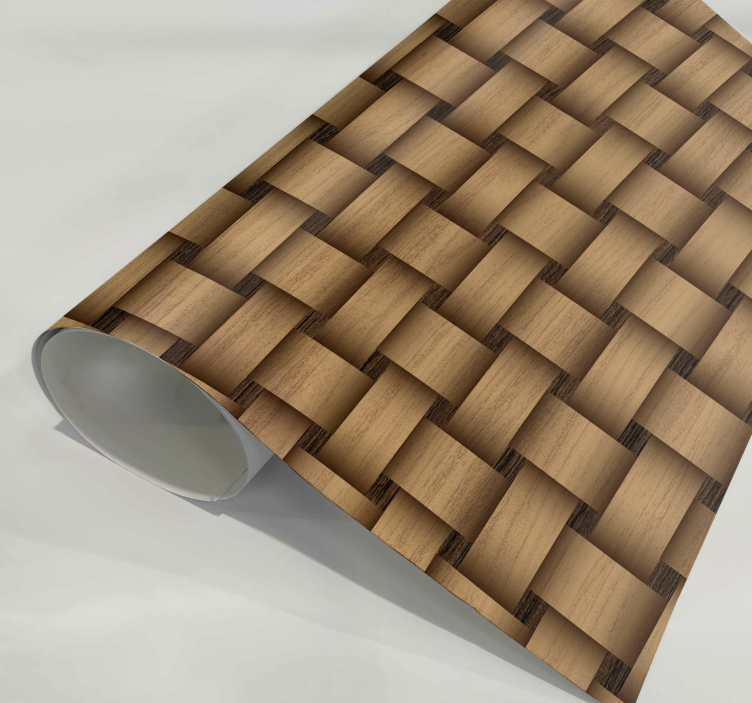 Autocolante para móveis madeira entrelaça-se - TenStickers