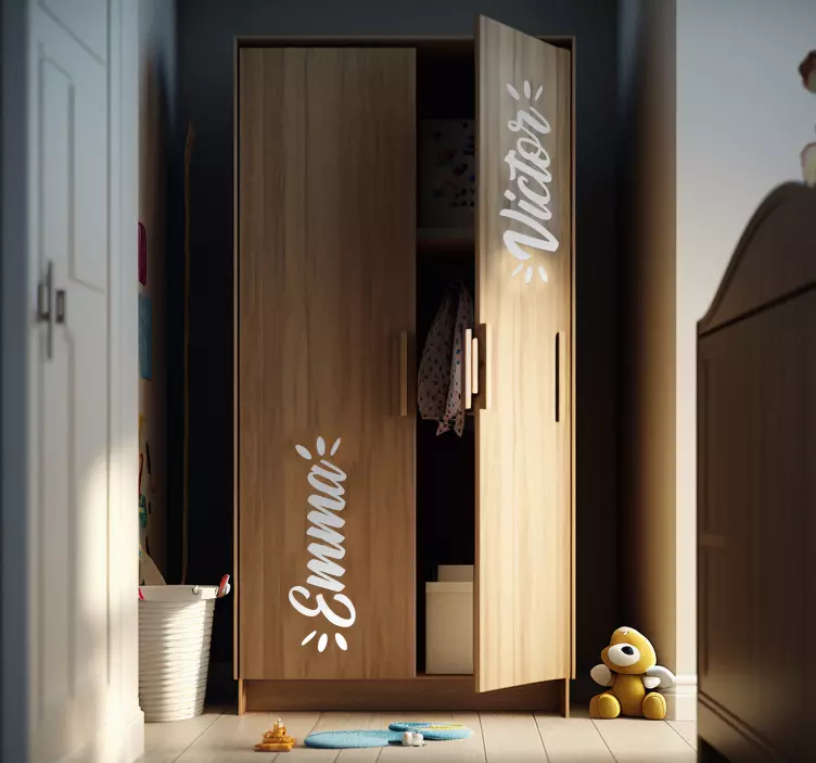 Vinil decorativo para móveis da sala de estar - TenStickers