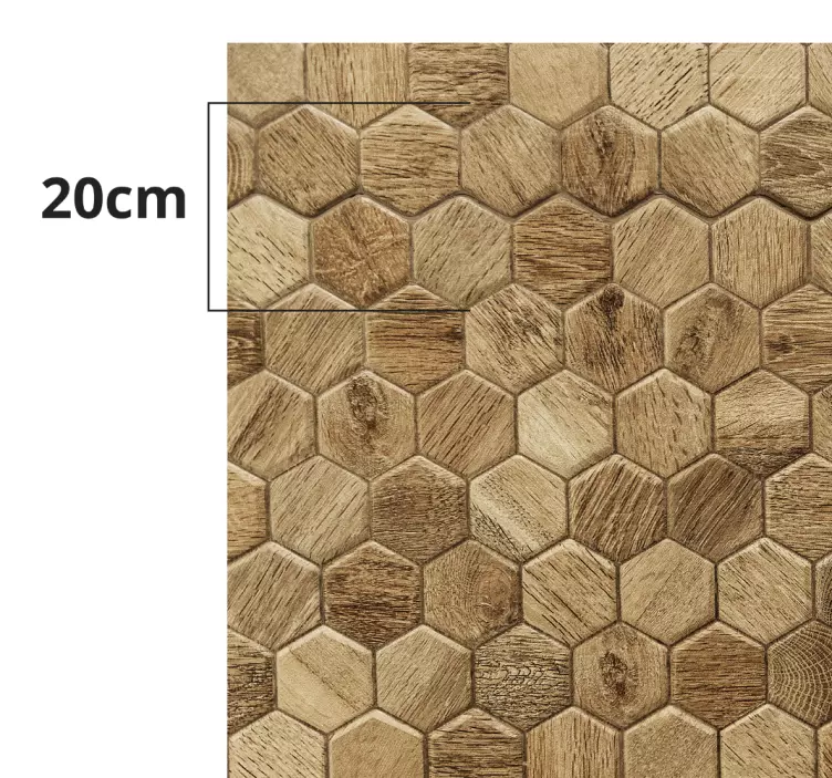 Vinil fotomural Azulejos geométricos - TenStickers