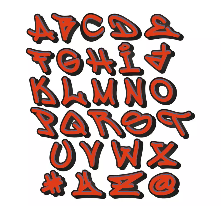 Vinis decorativos urbanos Comandos do console de grafite - TenStickers