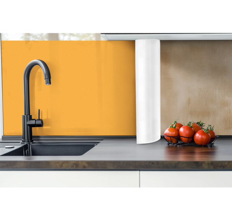 Autocolante animal backsplash cores lisas - TenStickers