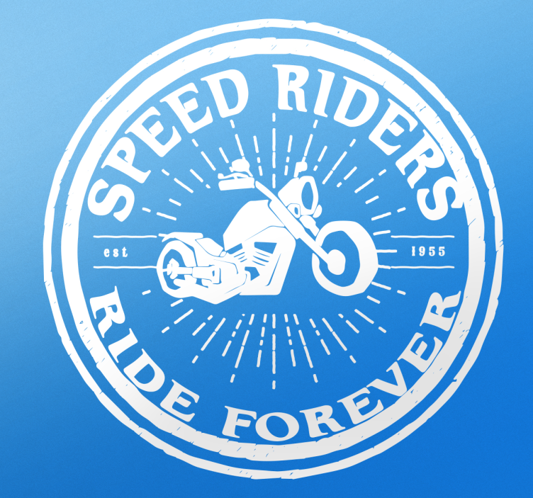 Vinil mota speed riders - TenStickers
