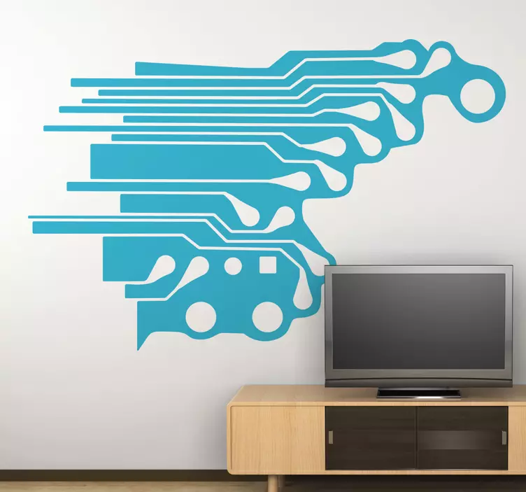 Adesivo de ciência eletrónica - TenStickers