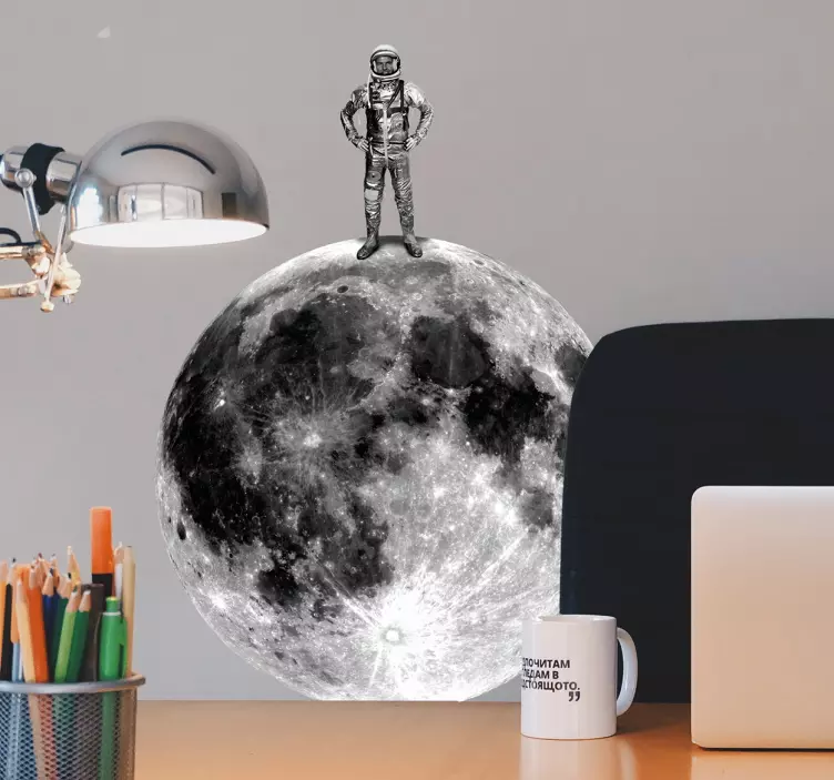 Adesivo para parede da lua - TenStickers