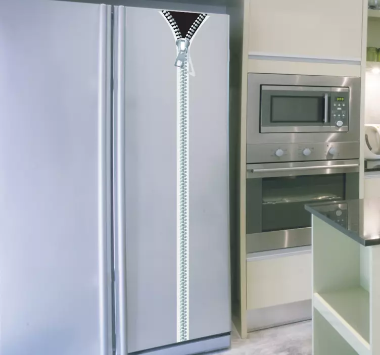 Adesivo decorativo de frigorífico fecho - TenStickers