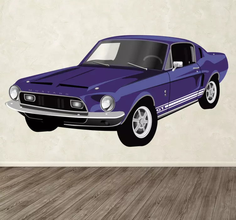 Adesivo decorativo ford mustang - TenStickers