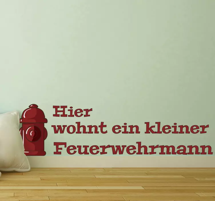 Autocolante animal decoração de hidrante - TenStickers