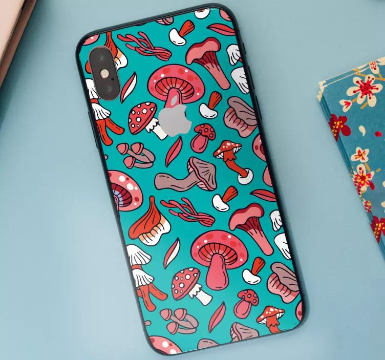 Autocolante animal fantasia de fungos - TenStickers