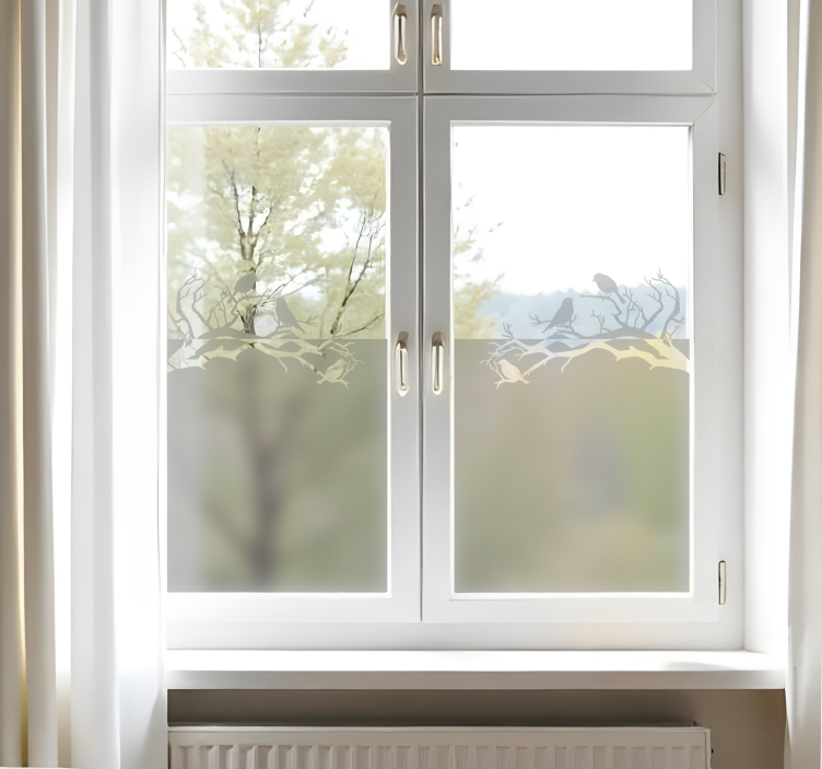 Autocolante animal galhos com pássaros - TenStickers