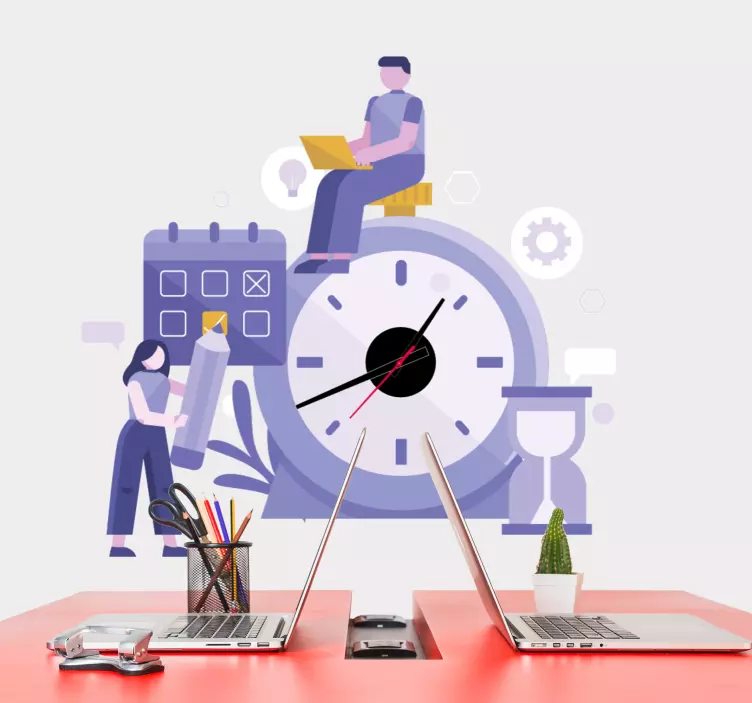 Autocolante animal gerenciamento de tempo de produtividade - TenStickers
