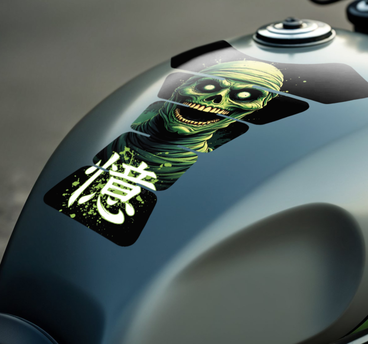 Autocolante para motas morte de múmia - TenStickers