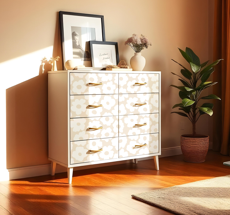 Autocolante animal papoula branca - TenStickers