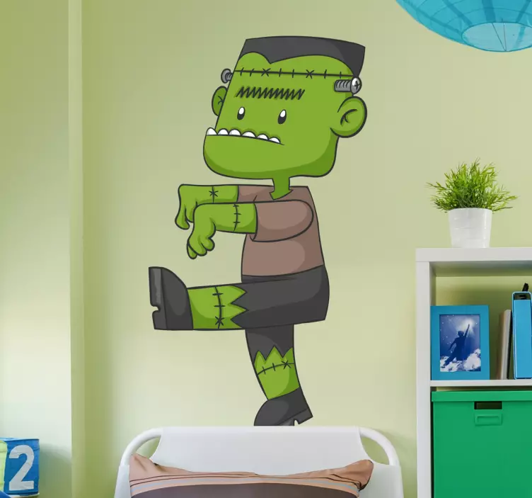Adesivo infantil monstro Frankie - TenStickers