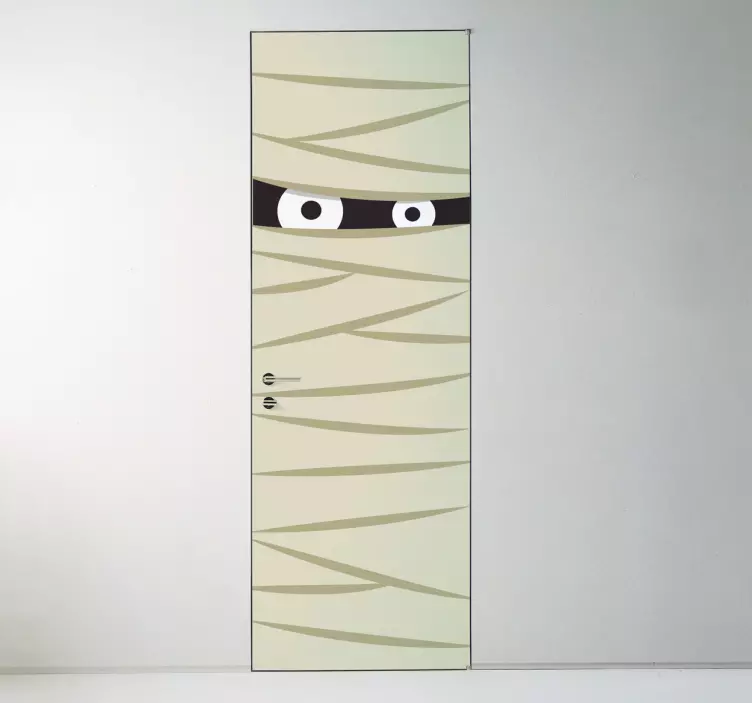 Adesivo infantil para porta múmia - TenStickers