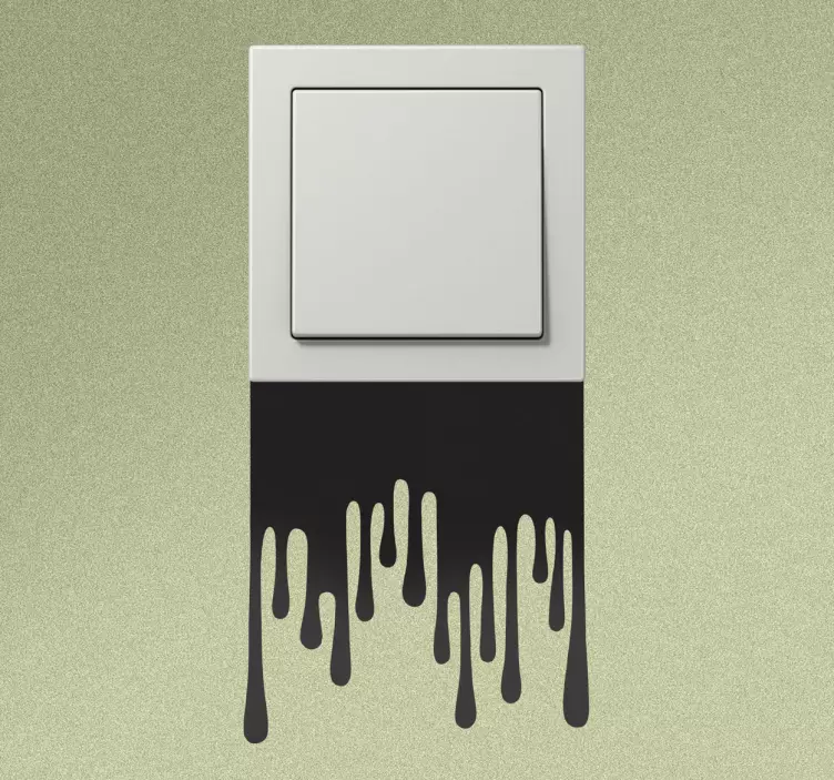 Adesivo interruptor manchas - TenStickers
