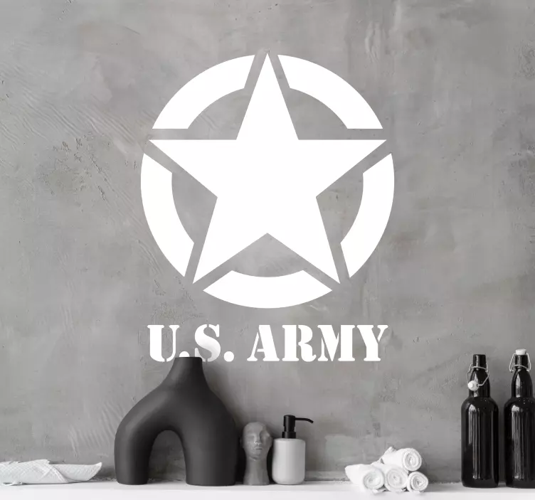 Adesivo para veículo US Army - TenStickers