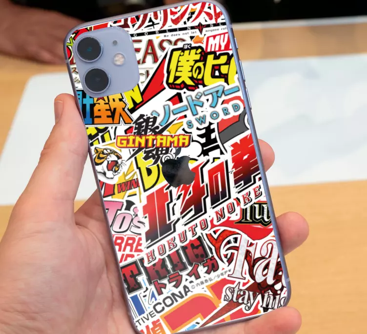 Autocolante bomba de vinil para iphone - TenStickers