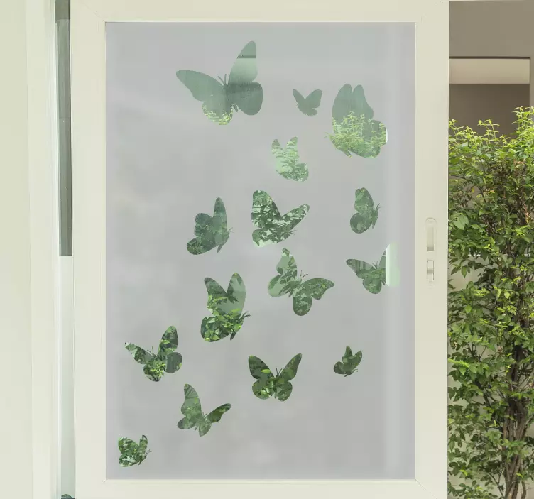 Adesivos de animais Borboletas a Voar - TenStickers