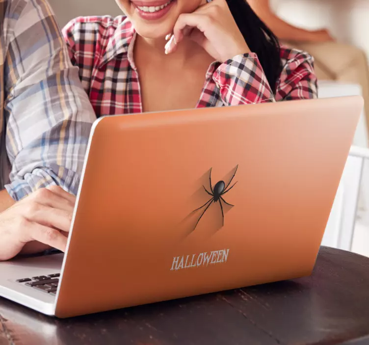 Adesivos portáteis aranha Halloween - TenStickers