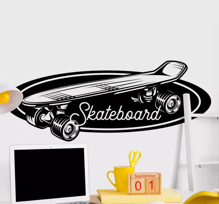Autocolante animal gráfico para skate - TenStickers