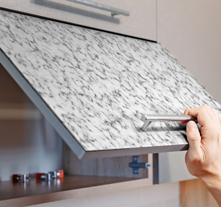 Autocolante animal para móvel efeito mármore - TenStickers