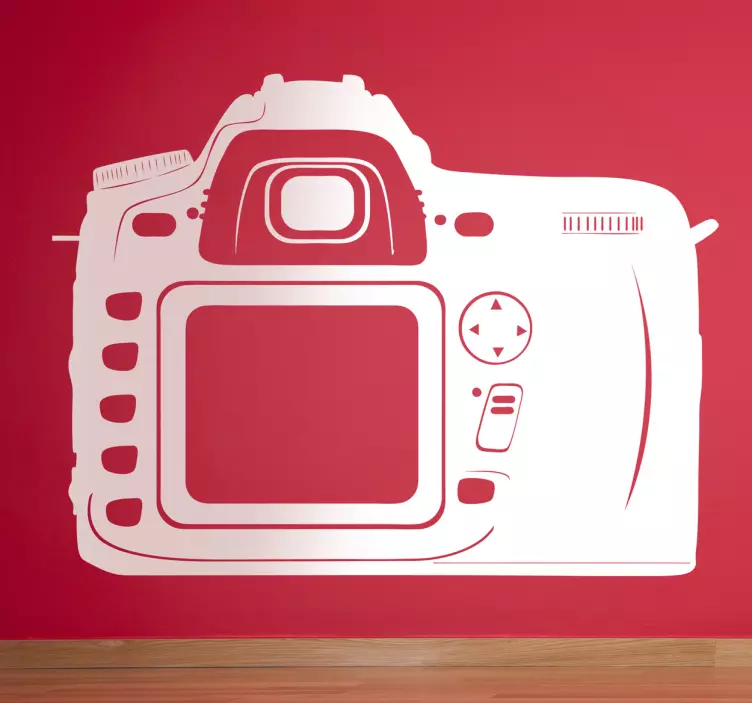 Autocolante da câmera digital de vista traseira - TenStickers